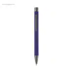 Bolígrafo aluminio acabado suave violeta