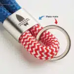 Llavero de cordón personalizado detalle