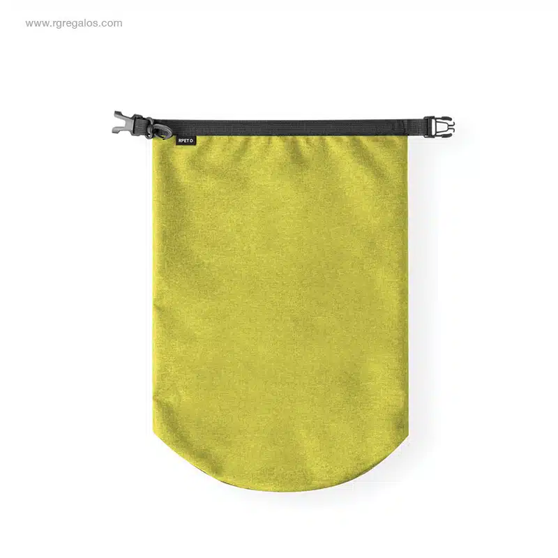 Bolsa impermeable RPET 5L amarilla