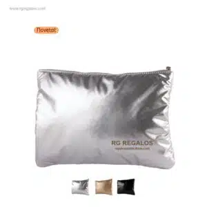 Necesser acotxat metal.litzat per a logo