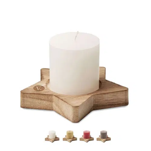 Merchandising navidad vela personalizada