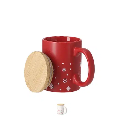Regalos publicitarios de navidad taza personalizada