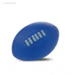 Balón fútbol americano antiestrés personalizado azul