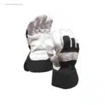 Guantes trabajo personalizados de piel negros