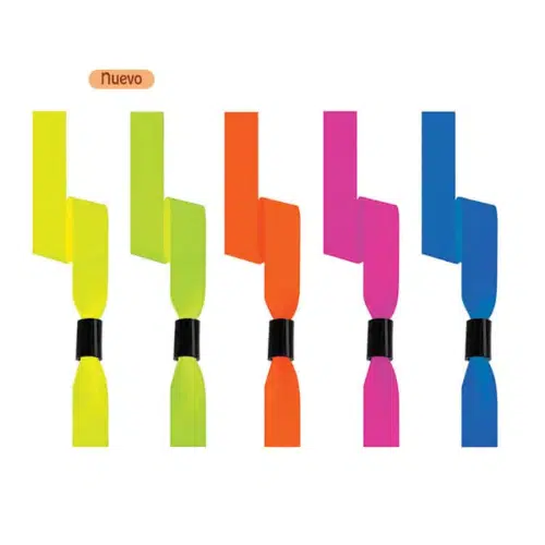 Regalos publicitarios para festivales y conciertos pulsera fluorescente