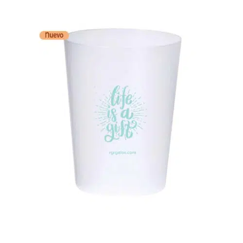 Regalos publicitarios para festivales y conciertos vaso reutilizable