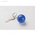 Llavero bola azul para logo