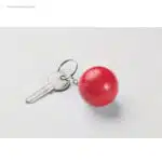 Llavero bola roja para logo