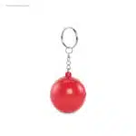 Llavero personalizado forma bola roja