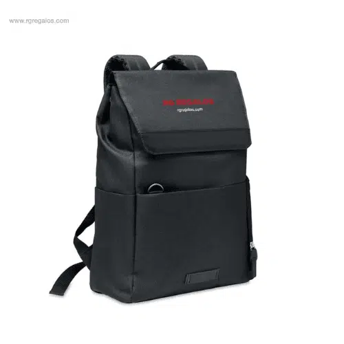 Mochilas personalizadas RPET para portátil para merchandising para empresas