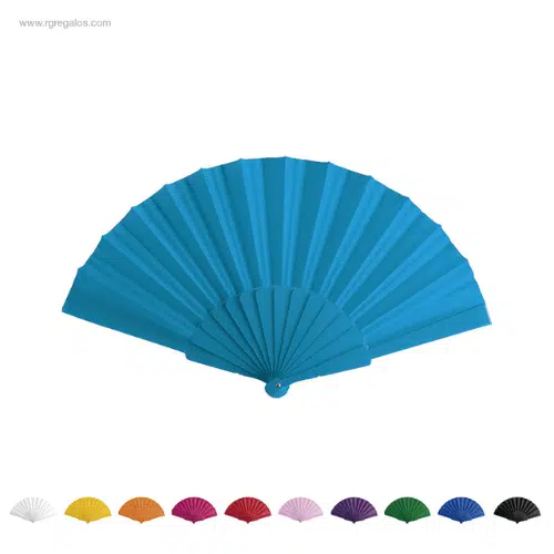 Abanico personalizado barato de colores para regalos publicitarios baratos