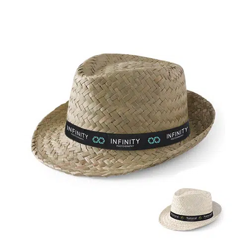 Sombreros personalizados de paja baratos para regalos publicitarios baratos