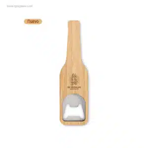 Abrebotellas personalizado bambú