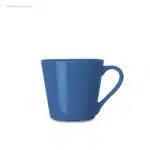Taza de café personalizada azul