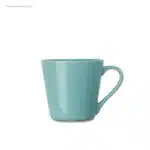 Taza de café personalizada turquesa