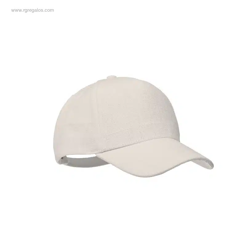 Gorra de cáñamo personalizada beige