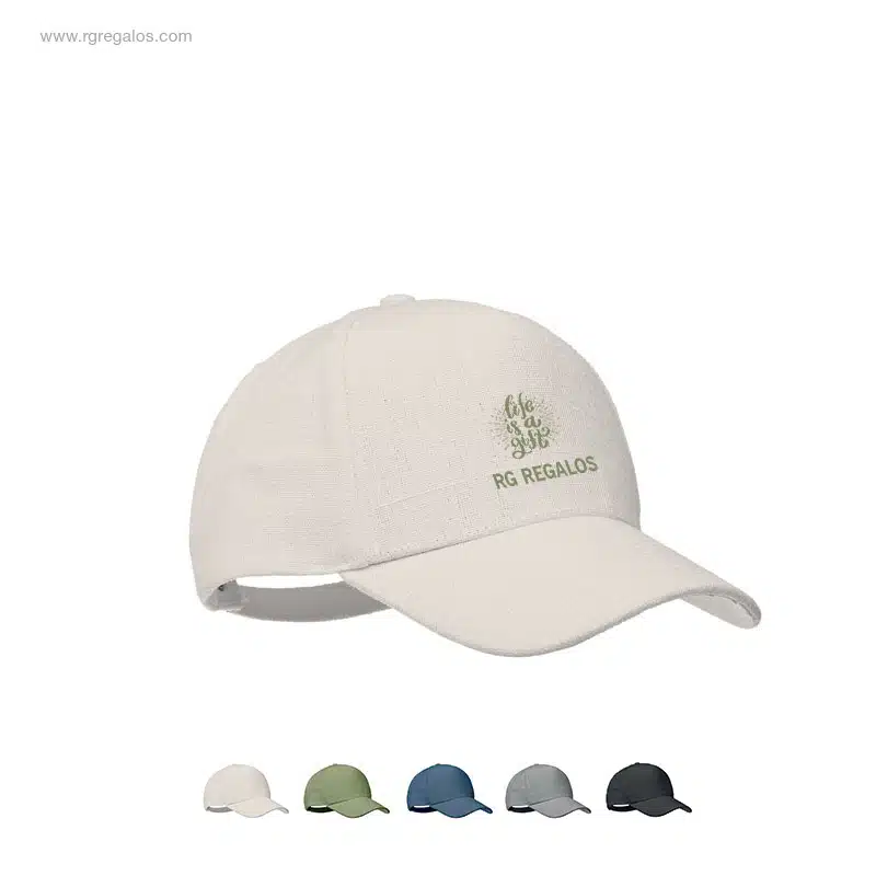 Gorra de cáñamo personalizada